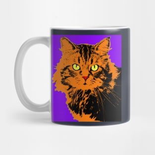 CAT POP ART - VIOLET Mug